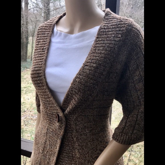 ▪️BAUXBEI▪️Multi-Color Knit Button Cardigan - Picture 3 of 5